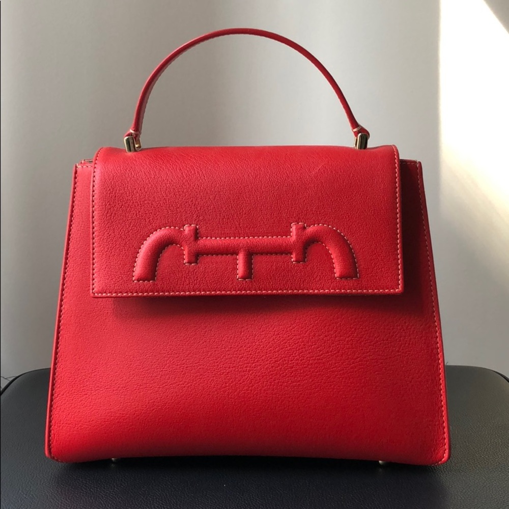 CH Carolina Herrera Doma Insignia Shoulder Bag